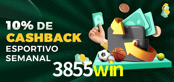 10% de bônus de cashback na 3855win